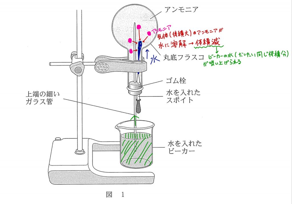 アンモニア・噴水の解説